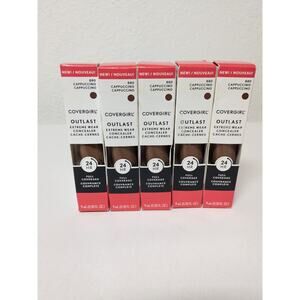 COVERGIRL Outlast Extreme Wear 24 hr Concealer 880 Cappuccino Full Coverage 5 pk